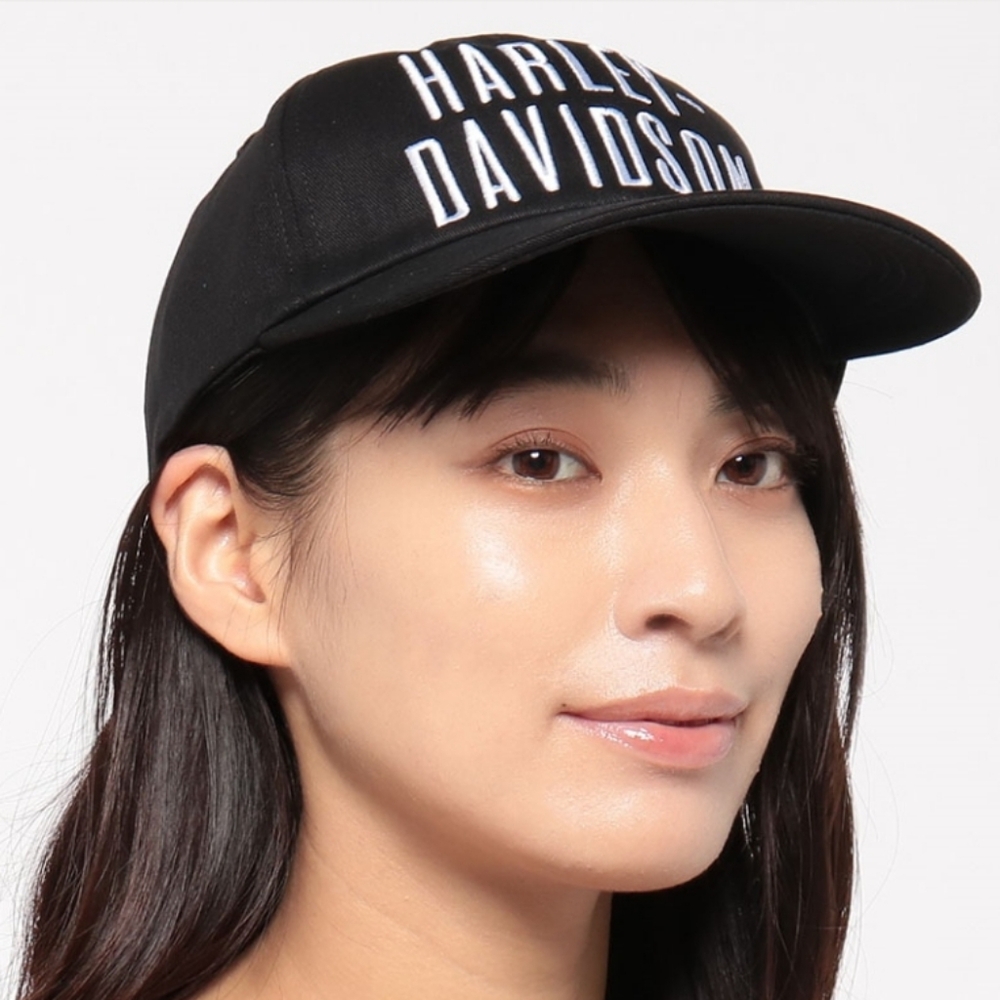 NWT Women's Harley-Davidson Engineered Adjustable Baseball Cap - Picture 1 of 8